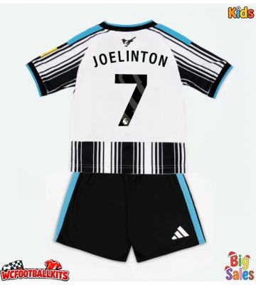 Newcastle United Joelinton #7 Replica Home Stadium Kit for Kids 2026-27 Short Sleeve (+ pants)